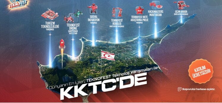 TEKNOFEST KKTC 2025 Teknoloji Yarışmaları başvuruları başladı