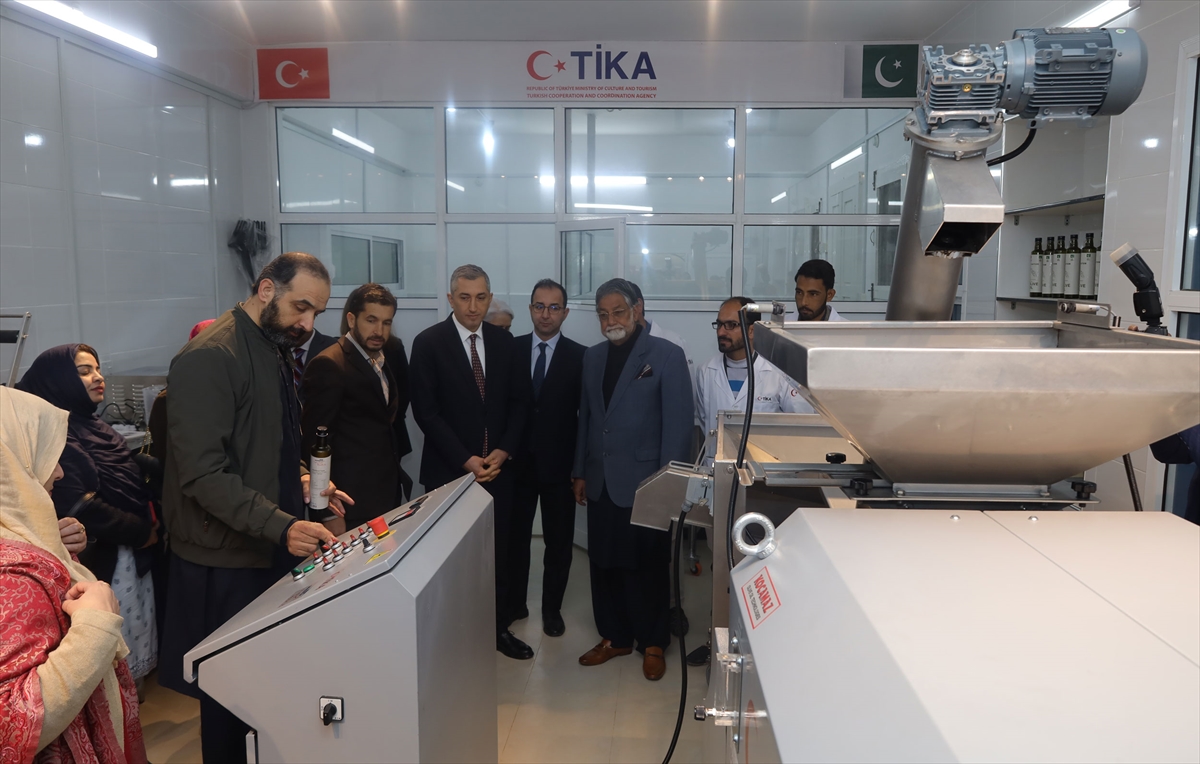 TİKA, Pakistan'da zeytinyağı üretim ünitesi kurdu