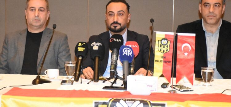 Yeni Malatyaspor Kulüp Başkanı Şahin Altunok'tan transfer yasağı açıklaması: