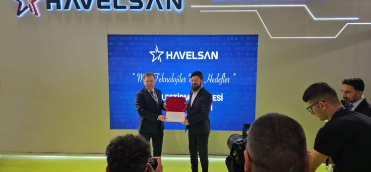 Yente AŞ, Havelsan'dan teşekkür ödülü aldı