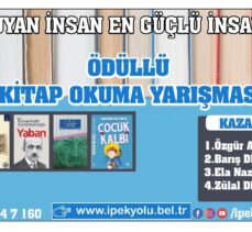 Kitap Okuma Yarışması’nda kazananlar belli oldu