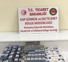 Sınır kapısında 770 paket kaçak sigara ele geçirildi